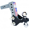 Superior Adjustable Dual Ball 2" - 2 5/16" Ball Mount 10,000 (USA Made)