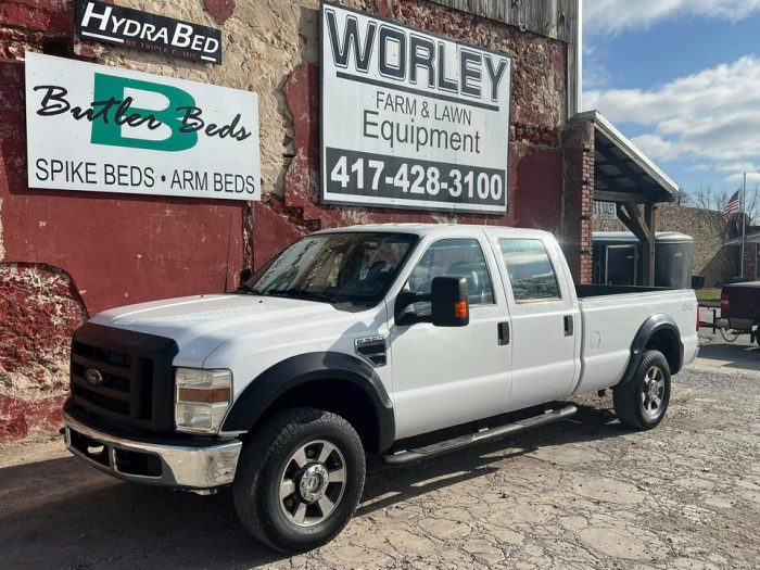 2008 Ford F-250 Super-Crew XL 4X4- $15,995