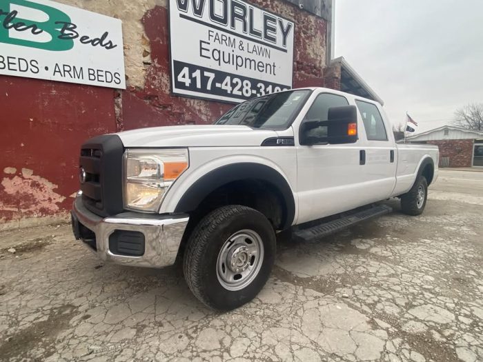 2012 Ford F-250 XL Crew Cab 4X4- $17,995 - Image 2